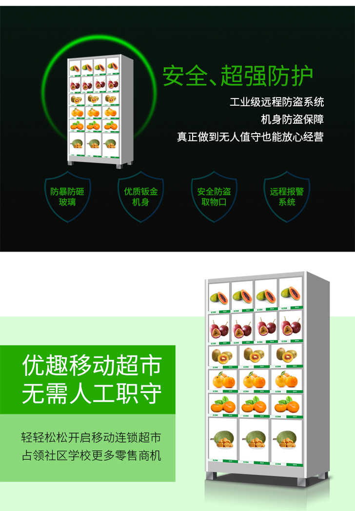 優(yōu)趣生活自動售賣機(jī) 20門副柜 綜合 成人 醫(yī)療機(jī)(圖3)